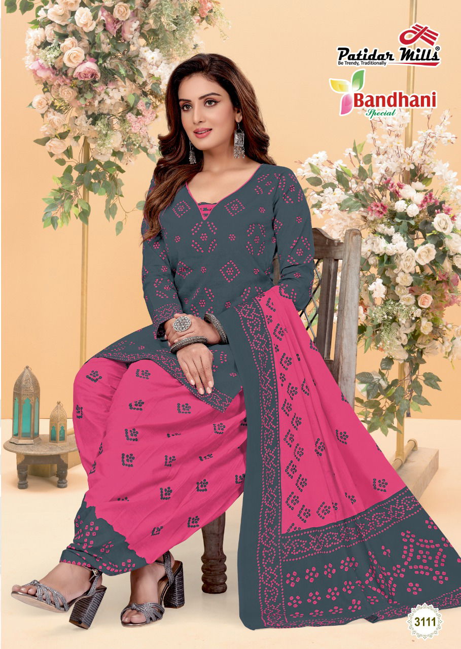 Patidar Bandhani Special 31 Cotton Printed Casual Daily Wear Dress Material Collection